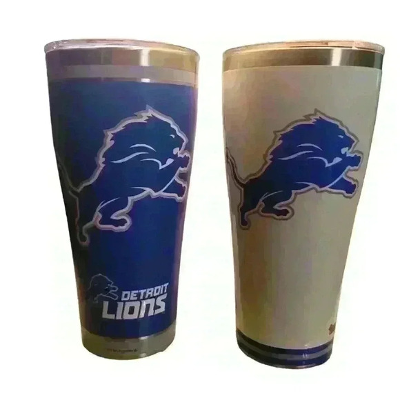 Detroit Lions Beverage Tumbler set - Picture 2 of 2